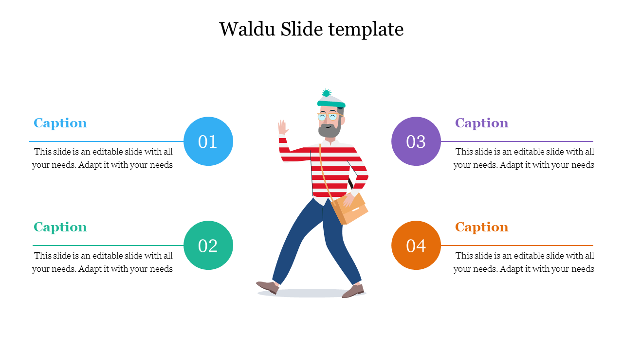 Waldu Slide template